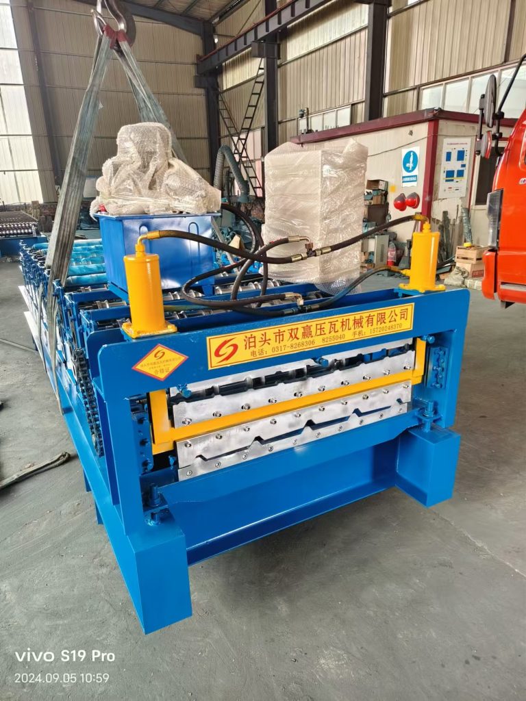 two-layer color steel tile press